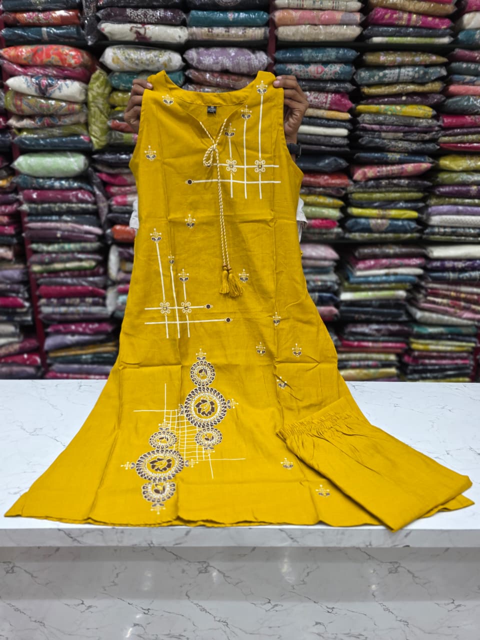 Premium quality cotton blend fabric
