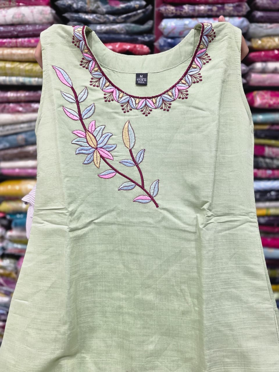 Pista Green Embroidered Kurta Pant with Printed Dupatta | Women's Elegant 3-Piece Suit Set