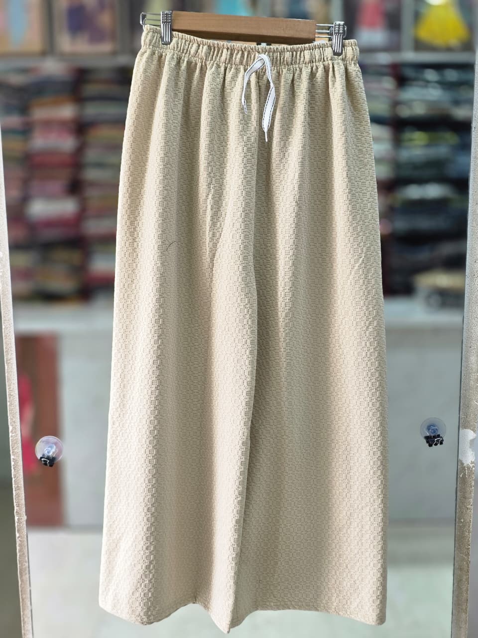 Premium Imported Fabric Wide Leg Palazzo Pants | Free Size M–3XL | 38 Inch 6 COLOUR   P0001