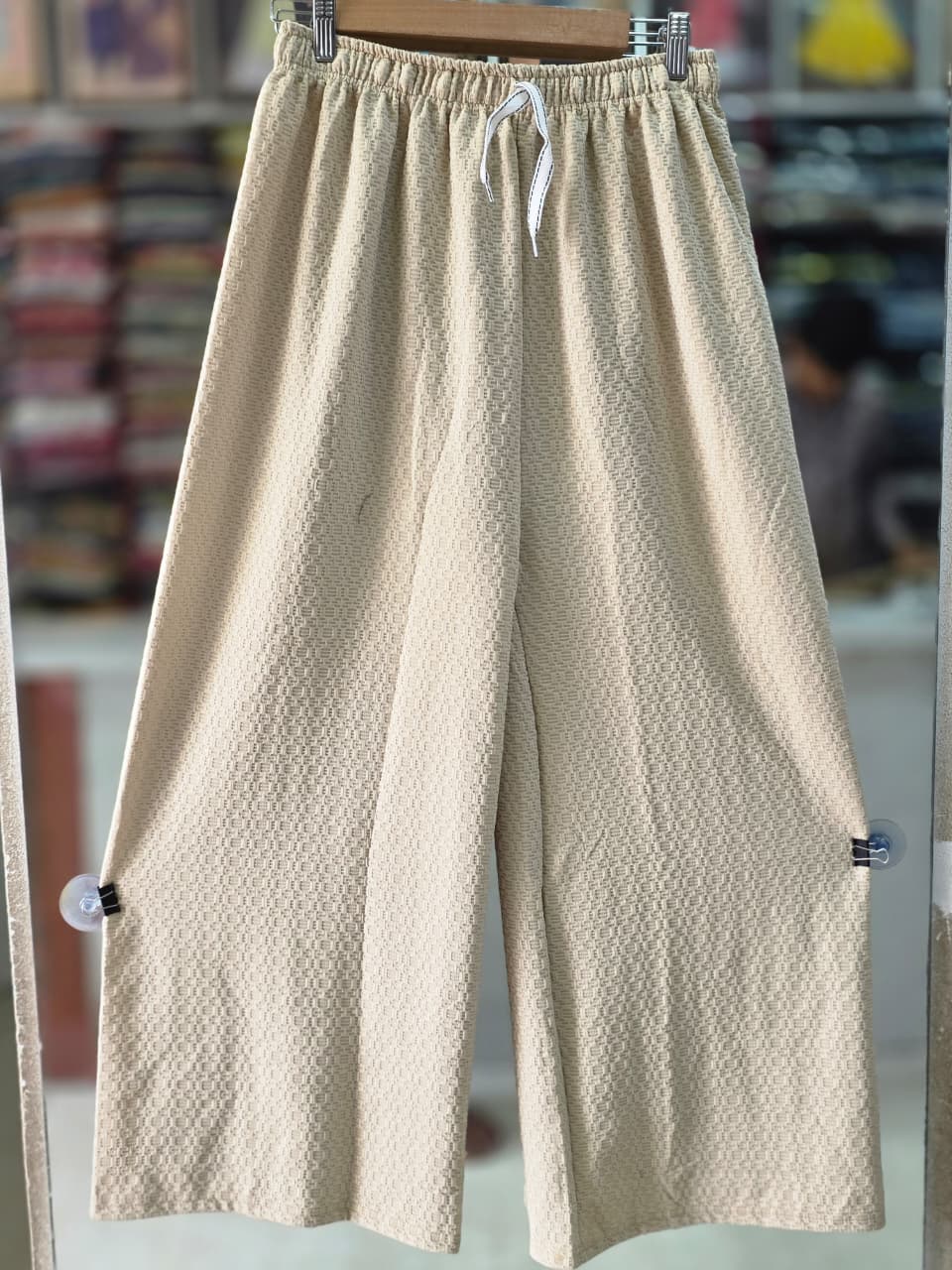 Premium Imported Fabric Wide Leg Palazzo Pants | Free Size M–3XL | 38 Inch 6 COLOUR   P0001