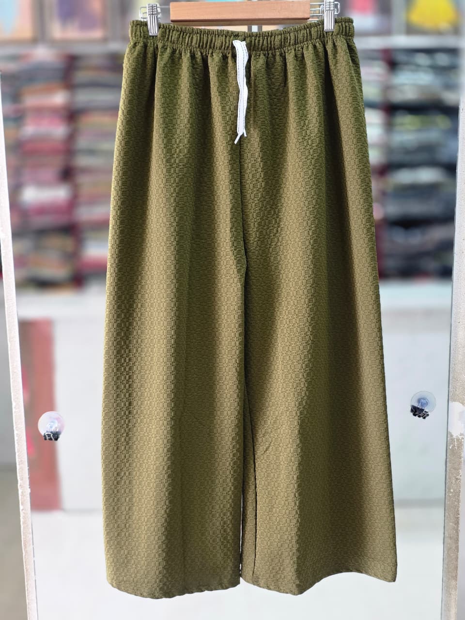 Premium Imported Fabric Wide Leg Palazzo Pants | Free Size M–3XL | 38 Inch 6 COLOUR   P0001