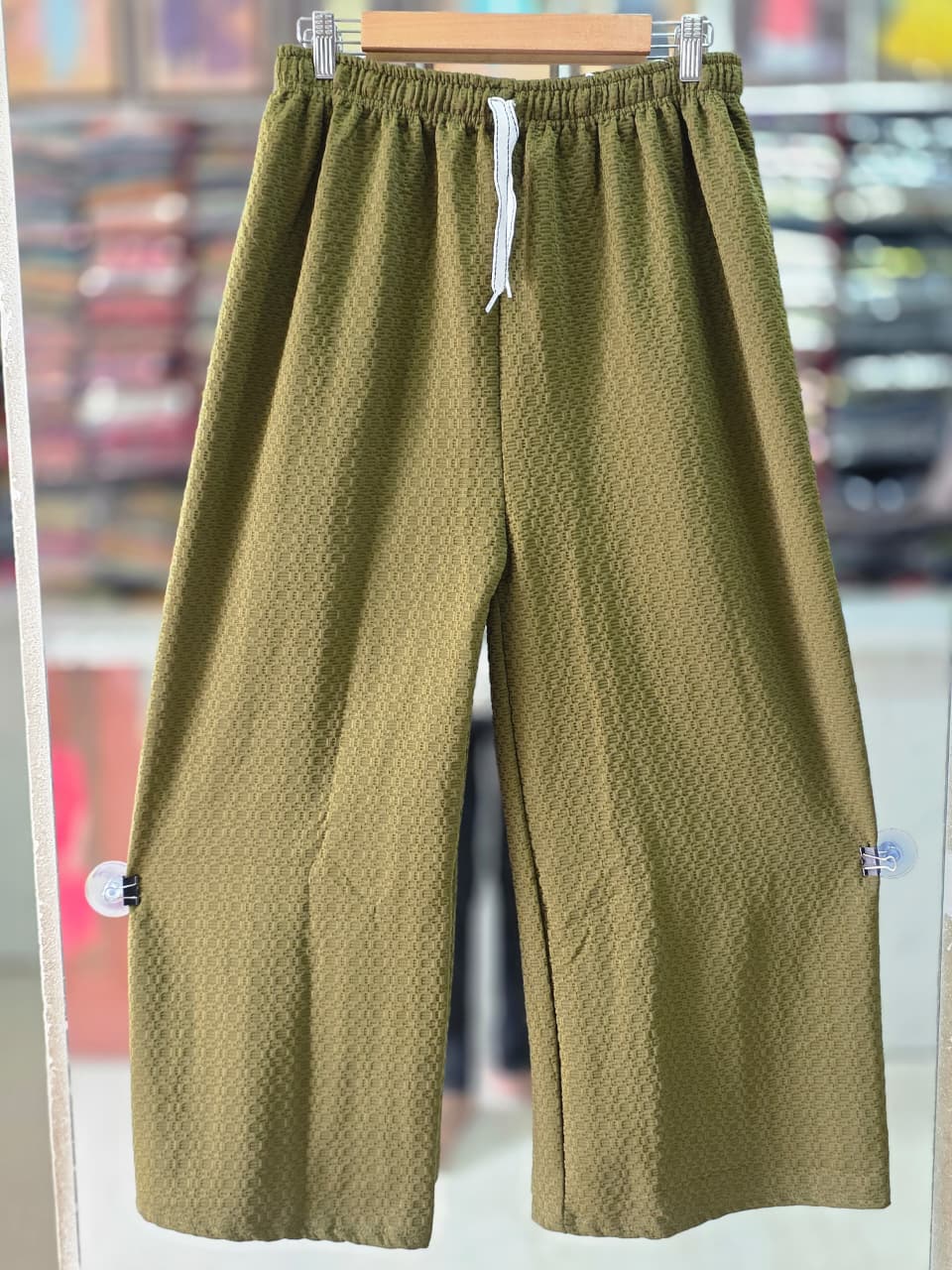 Premium Imported Fabric Wide Leg Palazzo Pants | Free Size M–3XL | 38 Inch 6 COLOUR   P0001