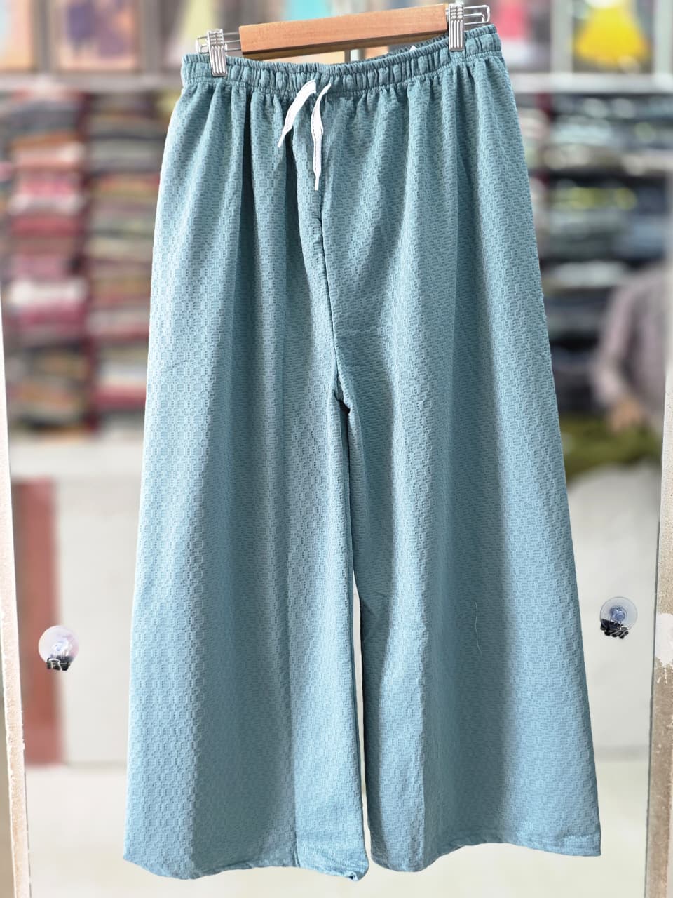 Premium Imported Fabric Wide Leg Palazzo Pants | Free Size M–3XL | 38 Inch 6 COLOUR   P0001