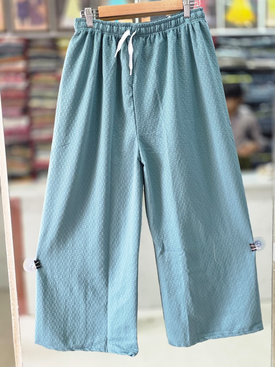 Premium Imported Fabric Wide Leg Palazzo Pants | Free Size M–3XL | 38 Inch 6 COLOUR   P0001