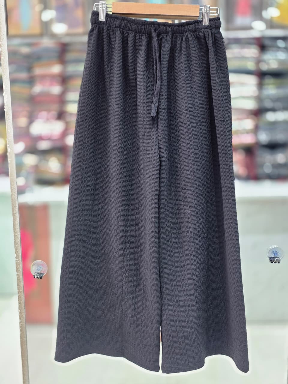 Premium Imported Fabric Wide Leg Palazzo Pants | Free Size M–3XL | 38 Inch  6 COLOUR   P0002