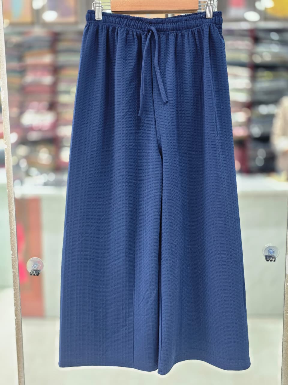 Premium Imported Fabric Wide Leg Palazzo Pants | Free Size M–3XL | 38 Inch  6 COLOUR   P0002
