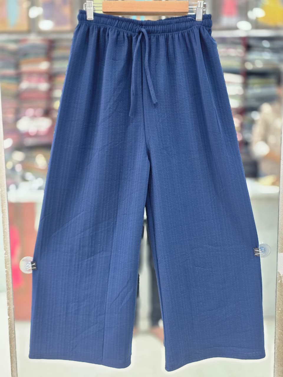 Premium Imported Fabric Wide Leg Palazzo Pants | Free Size M–3XL | 38 Inch  6 COLOUR   P0002