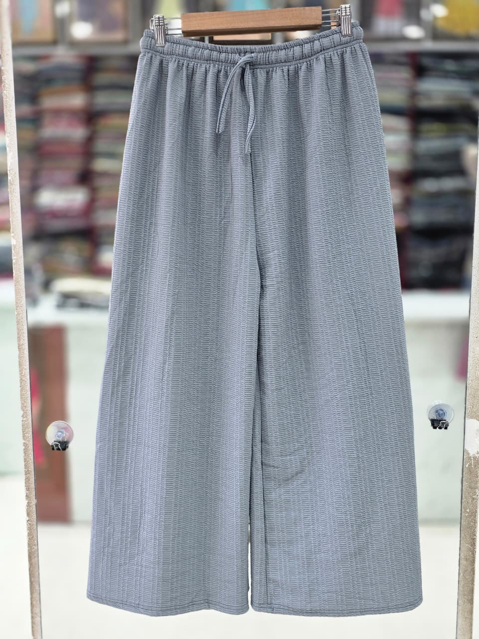 Premium Imported Fabric Wide Leg Palazzo Pants | Free Size M–3XL | 38 Inch  6 COLOUR   P0002