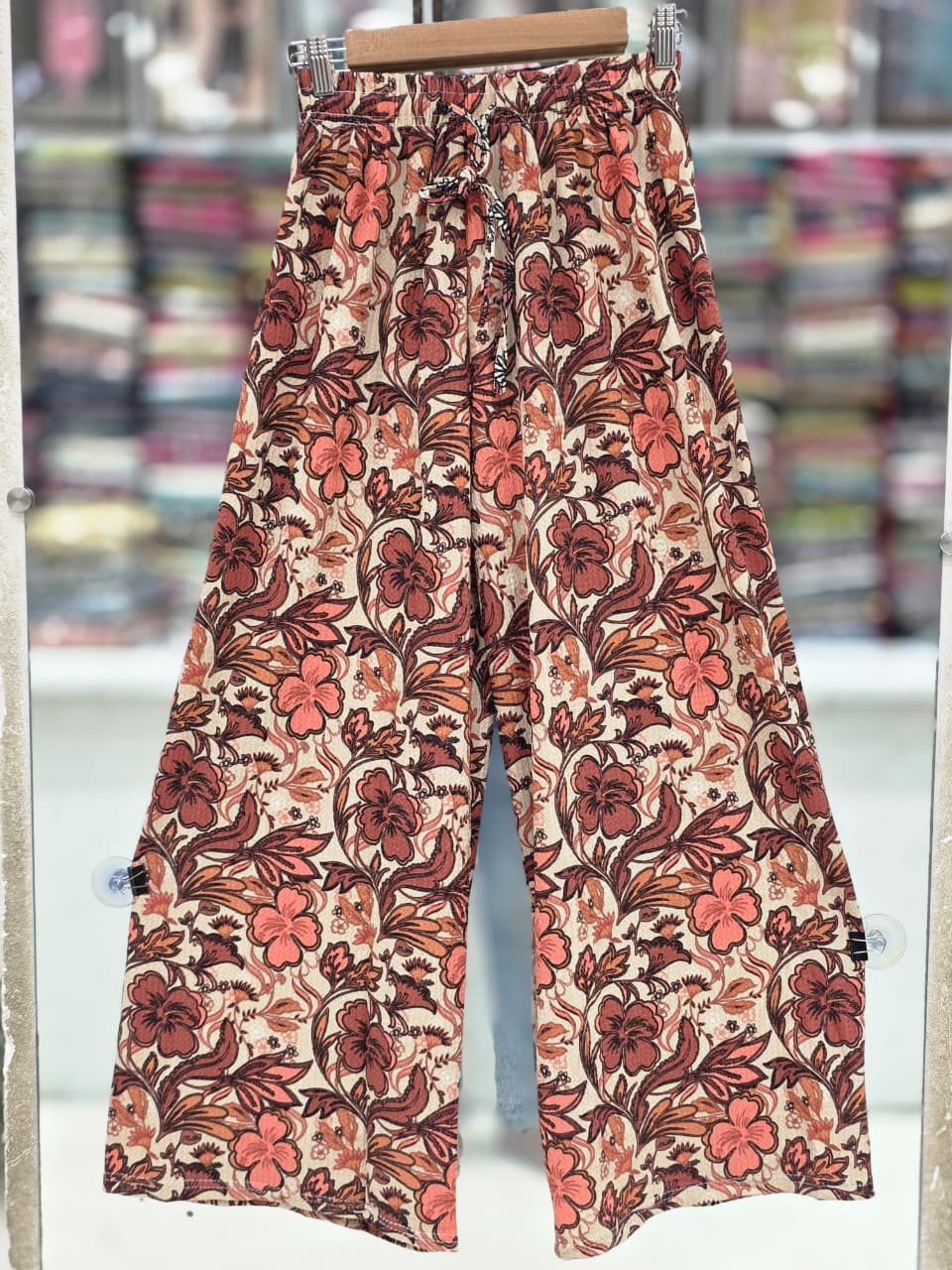 Premium Printed Palazzo for Women – Free Size M to 3XL | 38 Inch  P0013