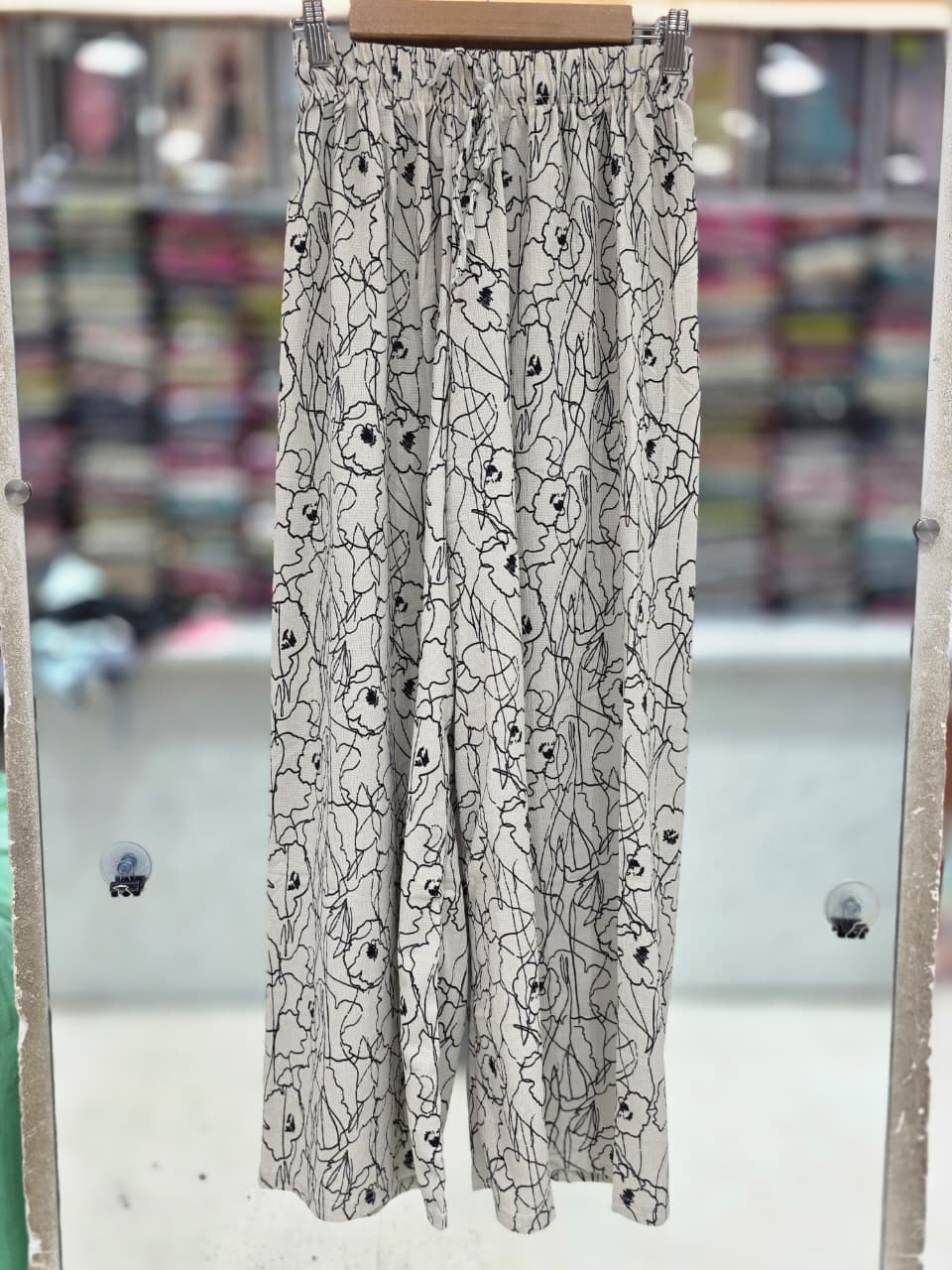 Premium Printed Palazzo for Women – Free Size M to 3XL | 38 Inch P0018