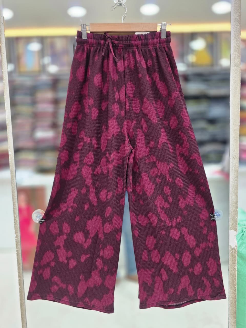 Premium Printed Palazzo for Women – Free Size M to 3XL | 38 Inch P0024