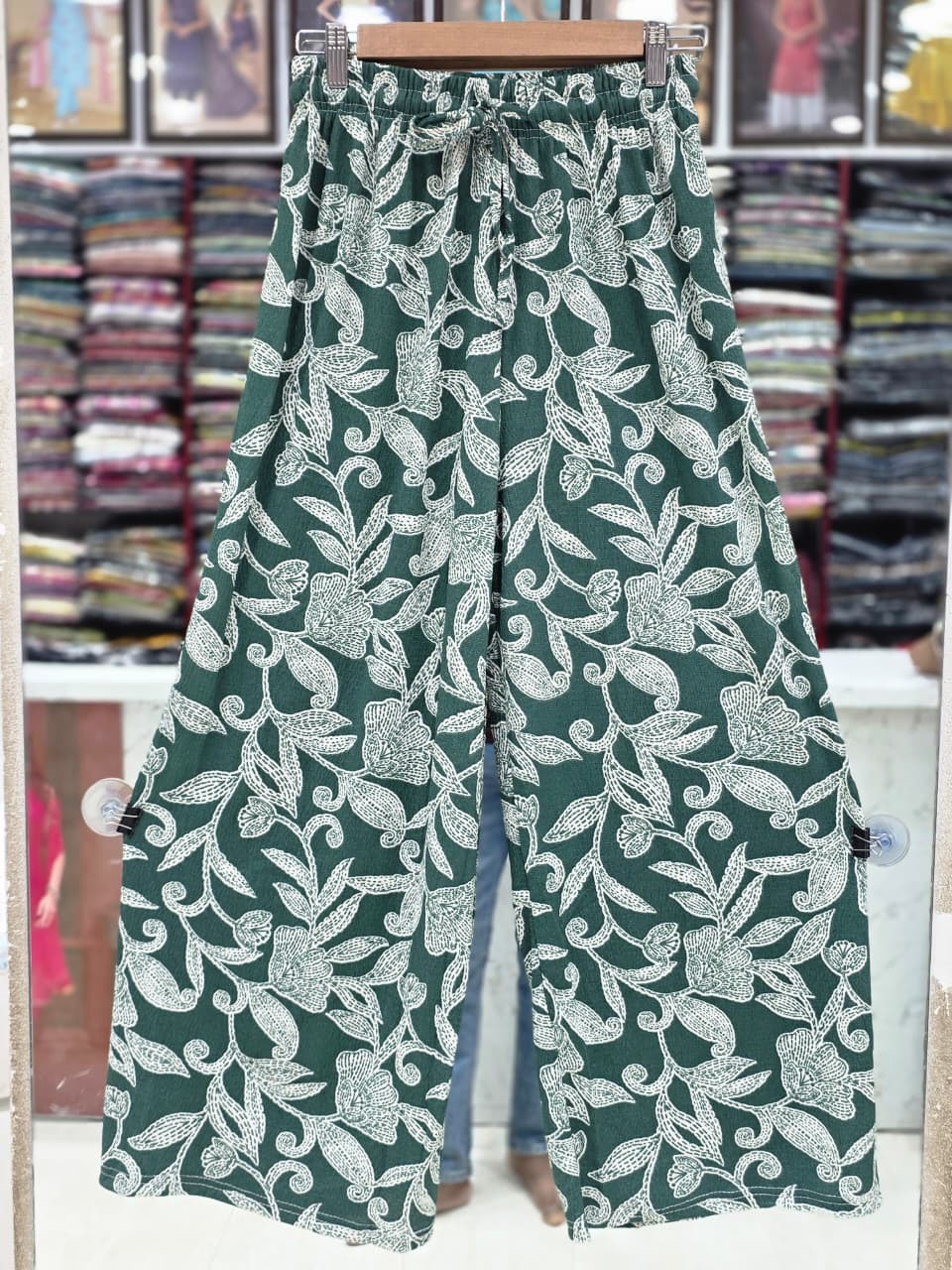 Premium Printed Palazzo for Women – Free Size M to 3XL | 38 Inch  P0010