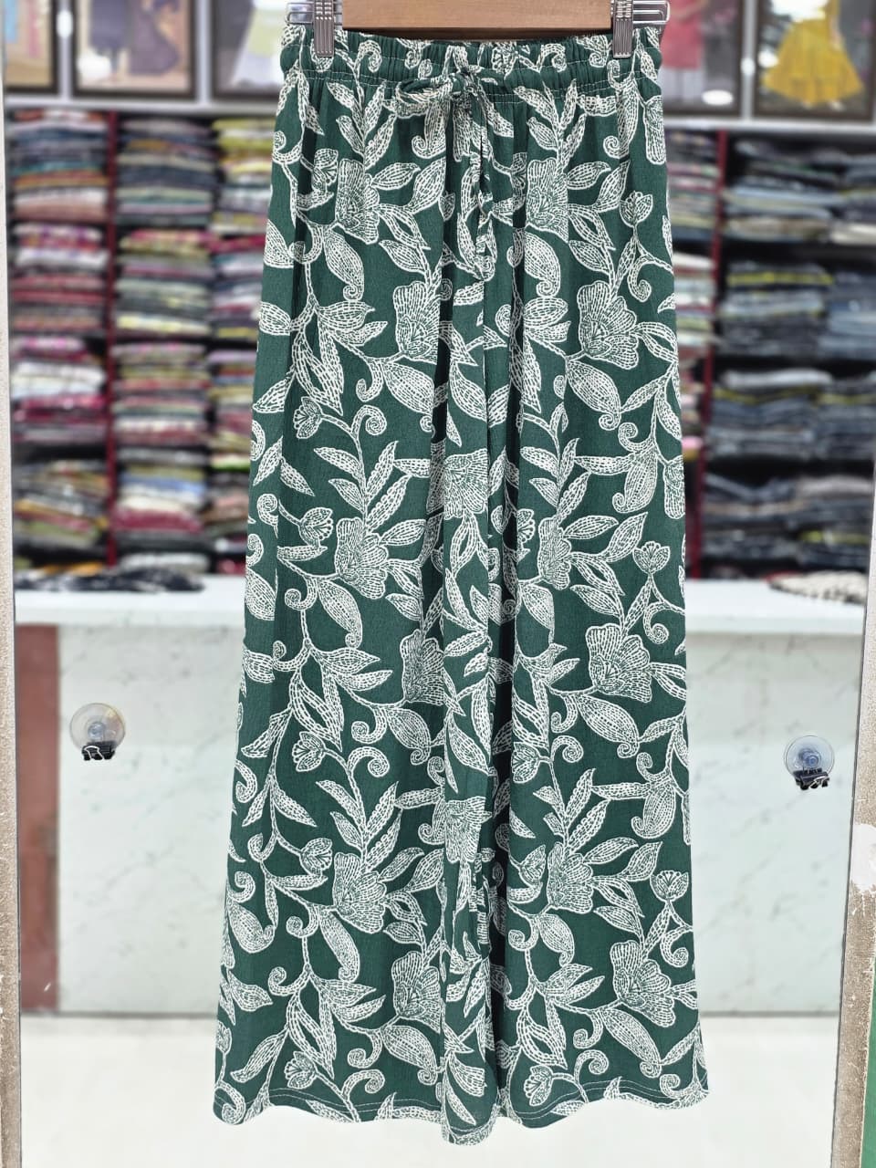 Premium Printed Palazzo for Women – Free Size M to 3XL | 38 Inch  P0010