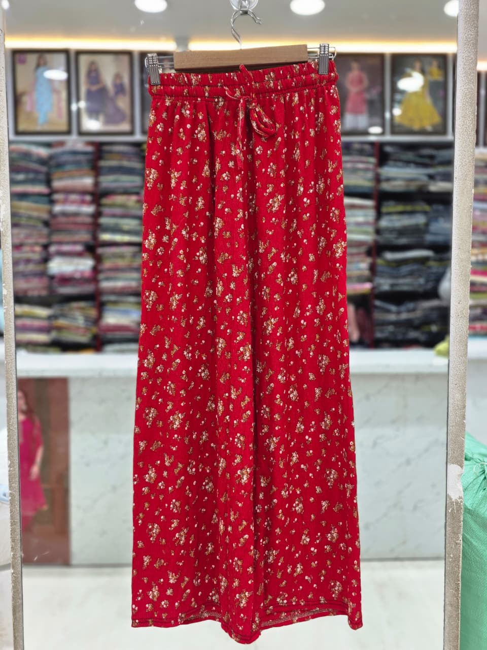 Premium Printed Palazzo for Women – Free Size M to 3XL | 38 Inch  P0008